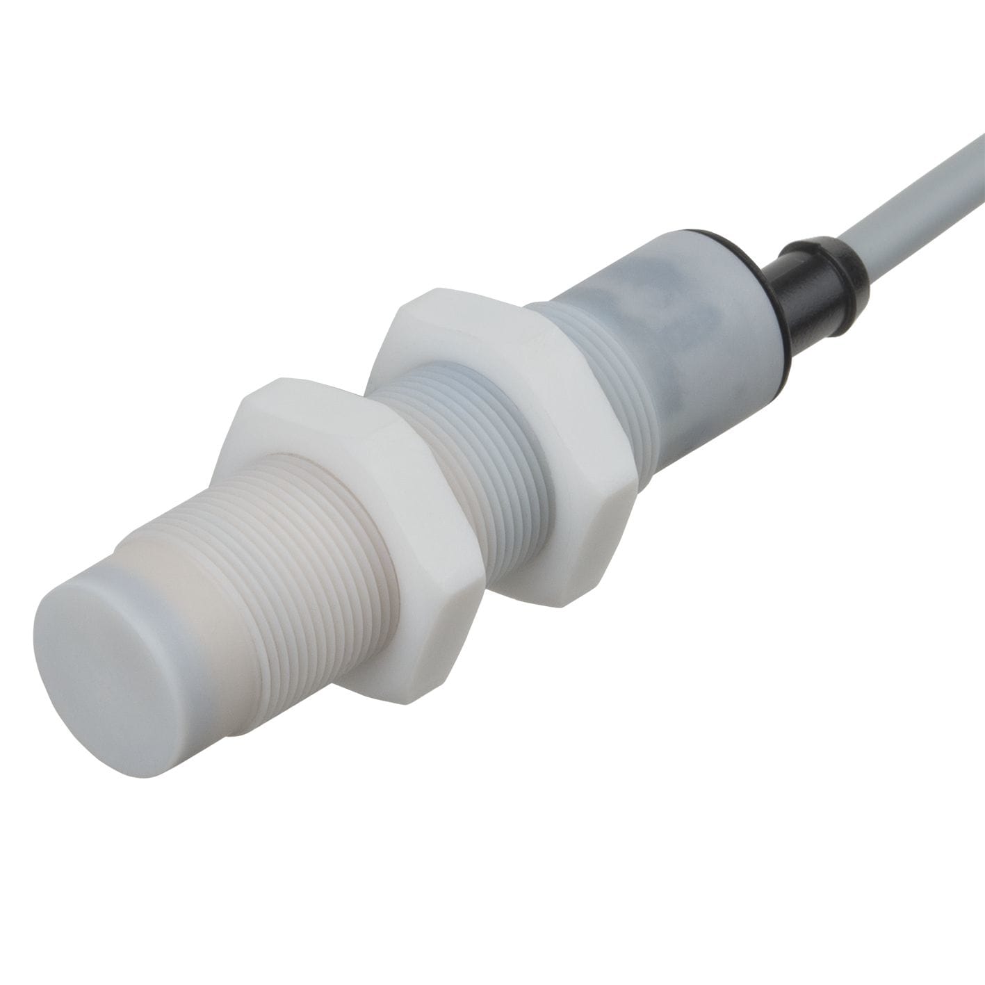 Carlo Gavazzi - Détecteur capacitif teflon non-noyable portée 12mm M18 IO-Link, cable