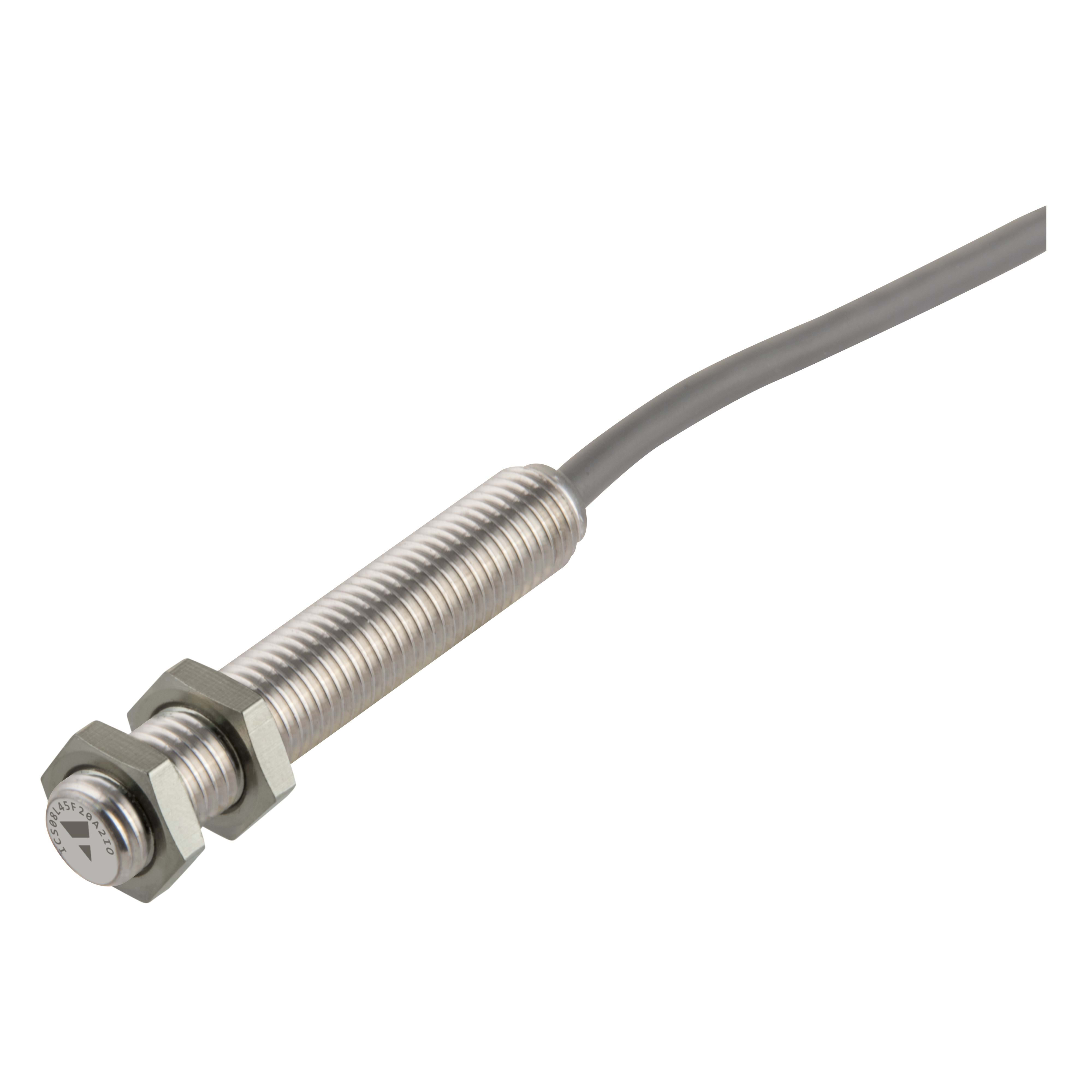 Carlo Gavazzi - Détecteur inductif M8 long long noyable NPN PC distance détection 2mm