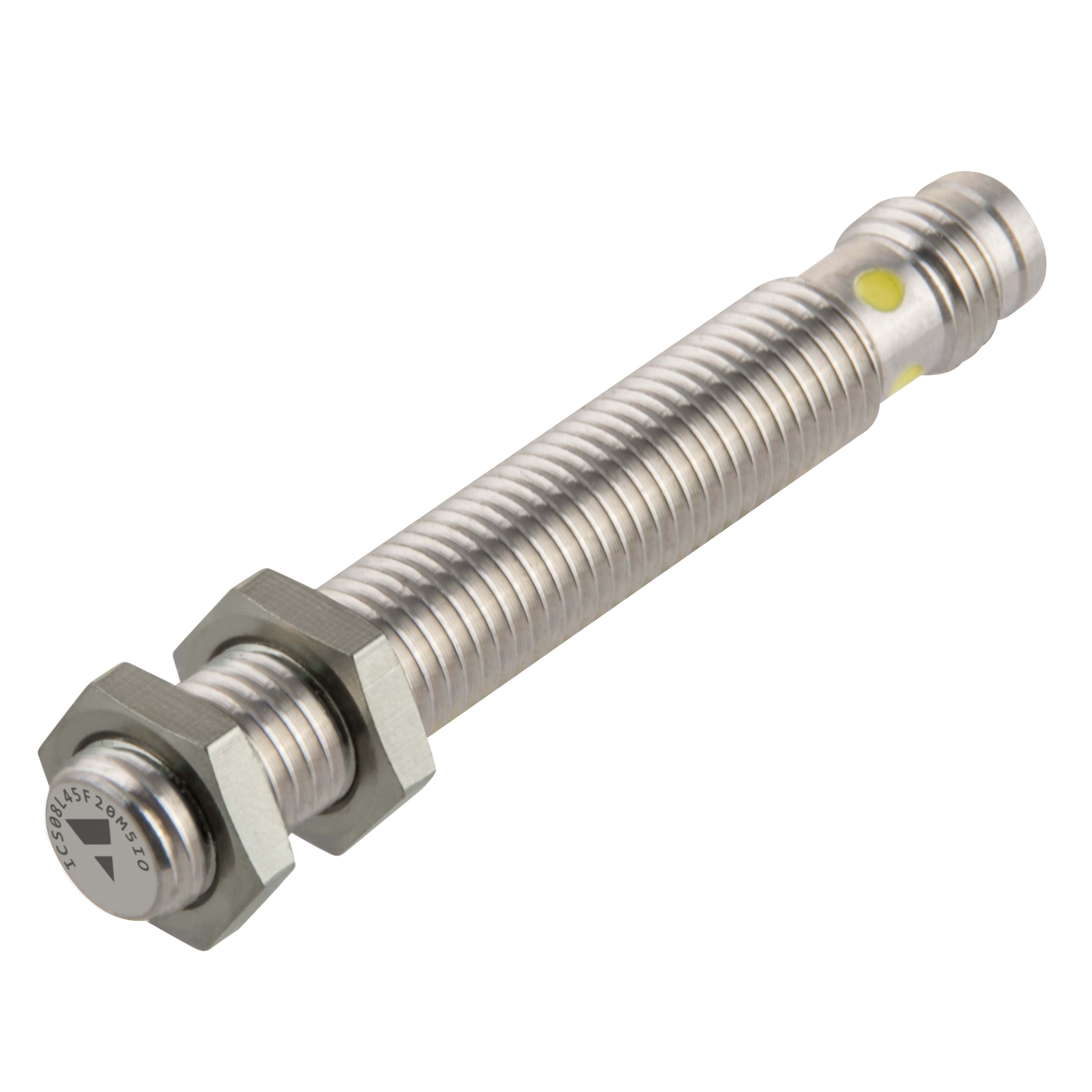 Carlo Gavazzi - Détecteur inductif M8 connecteur long noyable PNP NO distance détection 1mm