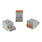 Carlo Gavazzi - Bornes à ressort débrochables pour sortie alarme RG 3P (Lot de 10pcs)