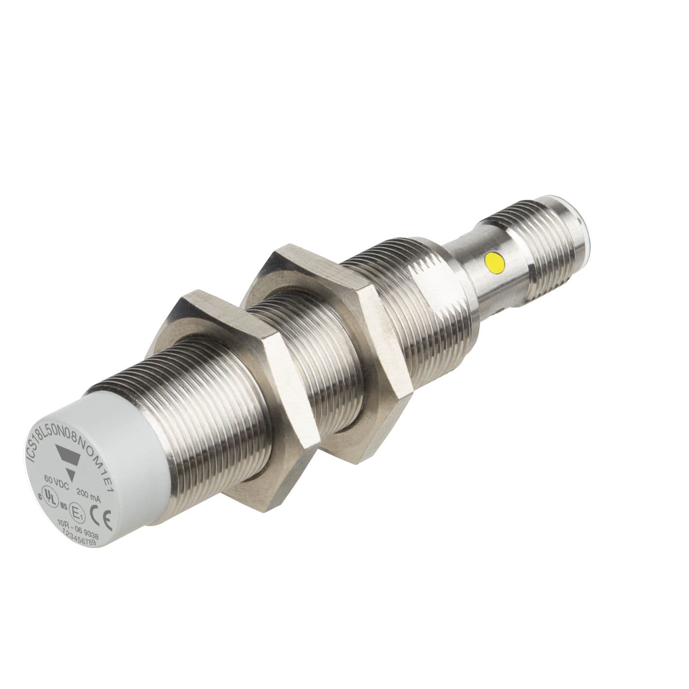 Carlo Gavazzi - Détecteur inductif M18 court 14mm non noyable PNP NO, 8-60vcc M12 Homologué E1