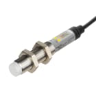 Carlo Gavazzi - Détecteur capacitif non noyable 8mm 10-40Vcc, NPN/PNP, NO/NC, câble acier IOLINK