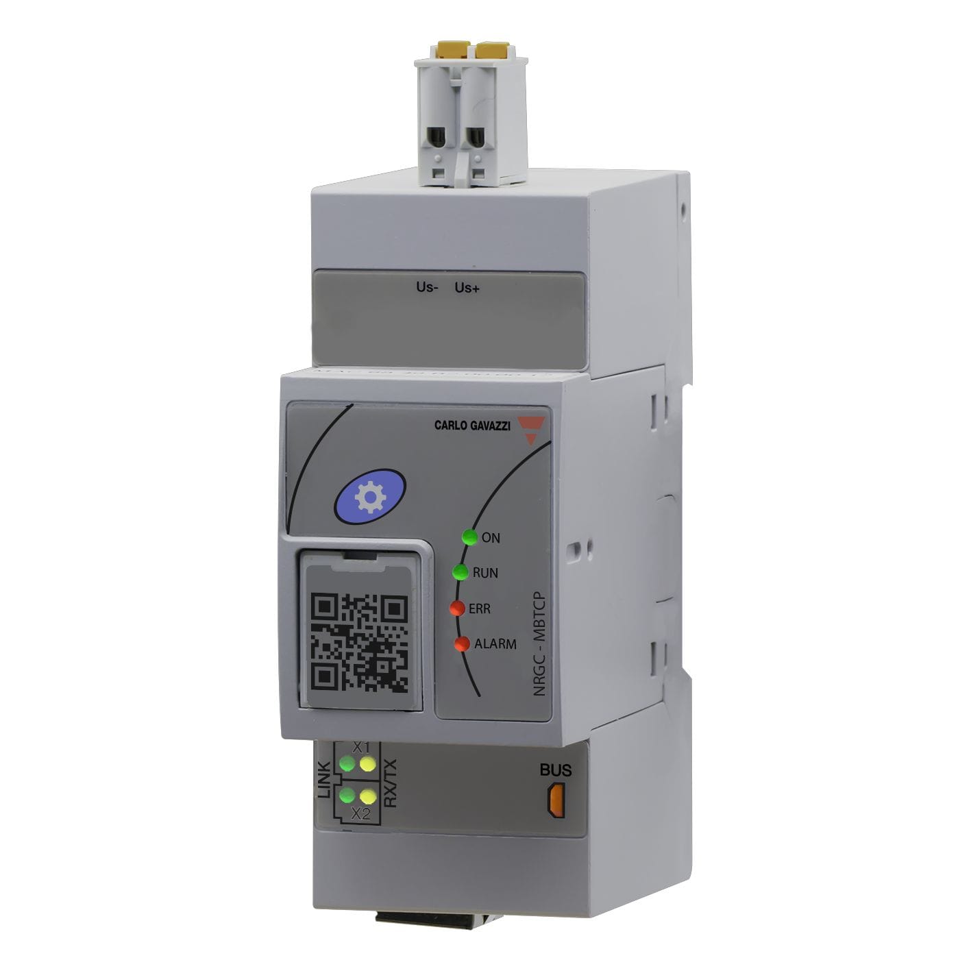 Carlo Gavazzi - Contrôleur Modbus TCP/IP pour relais statique gamme RG_N, 24Vcc, rail DIN