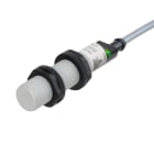 Carlo Gavazzi - Capacitif M18 noyable 8mm, 10-40Vcc, NPN/PNP, NO/NC, câble, Bargraphe, IOLINK