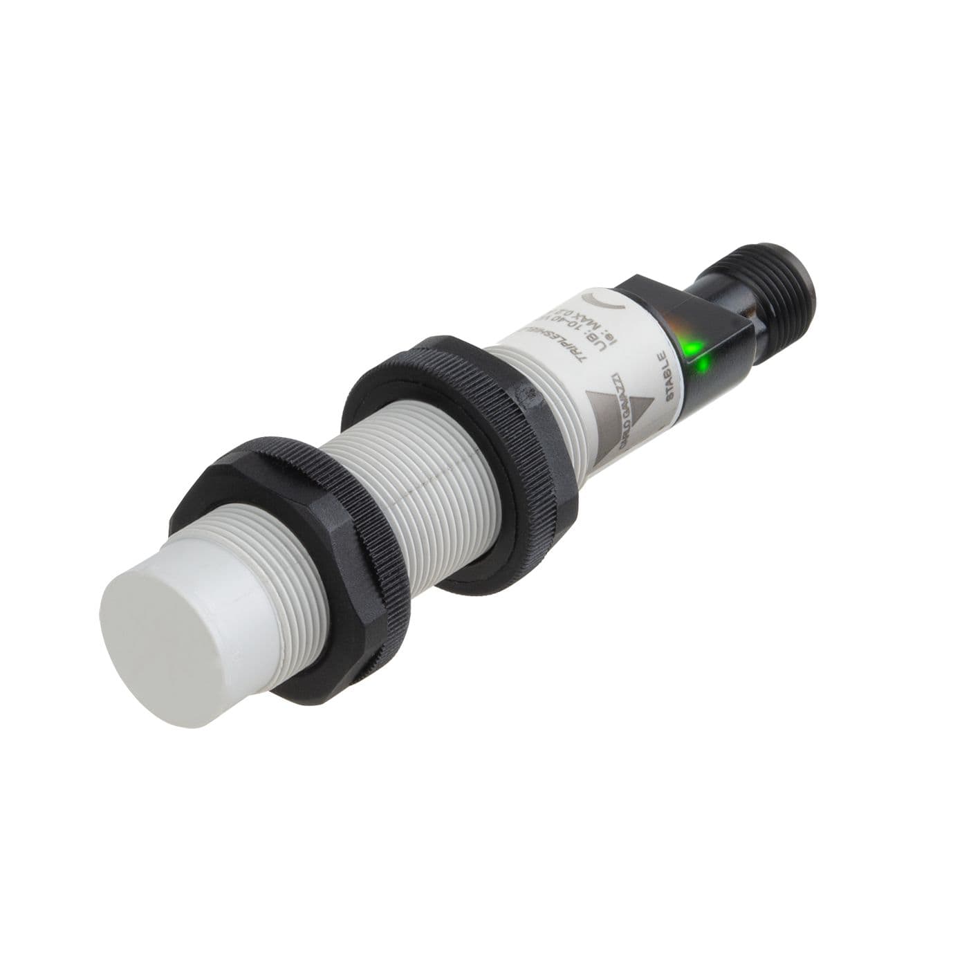 Carlo Gavazzi - Capacitif M18 non-noyable 12mm, 10-40Vcc, NPN/PNP, NO/NC, M12, Bargraphe, IOLINK