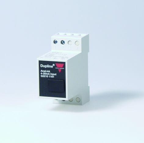 Carlo Gavazzi - Dupline® module d?entrée 4-20 mA. Autoalimenté, signal 1 entrée 4-20 Ma