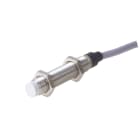 Carlo Gavazzi - Détecteur inductif metal M12 PNP NF,câble 2m, Sn 4mm, 10-40Vcc, corps long