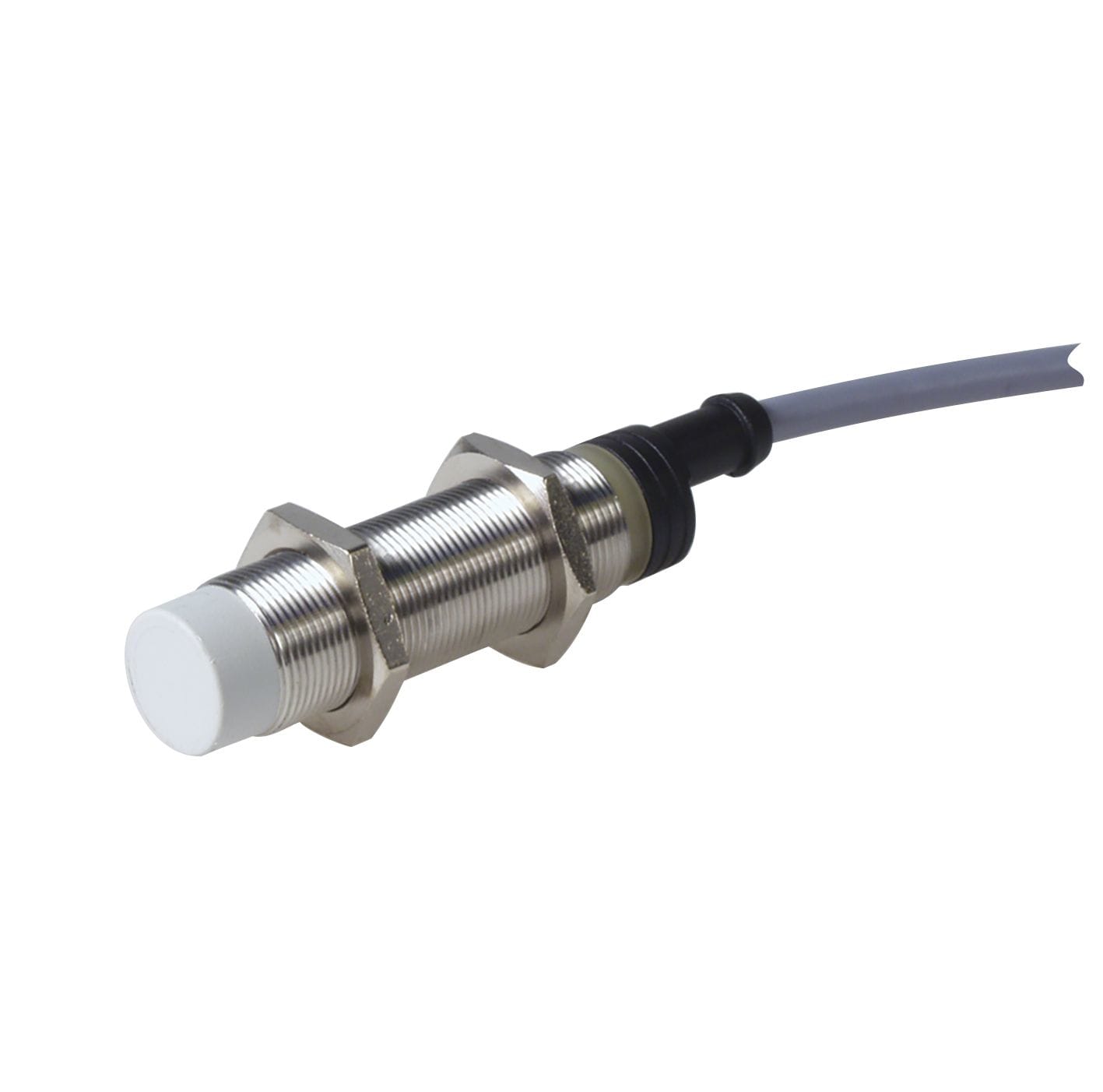 Carlo Gavazzi - Détecteur inductif metal M18 NPN NO,câble 2m, Sn 8mm, 10-40Vcc, corps long