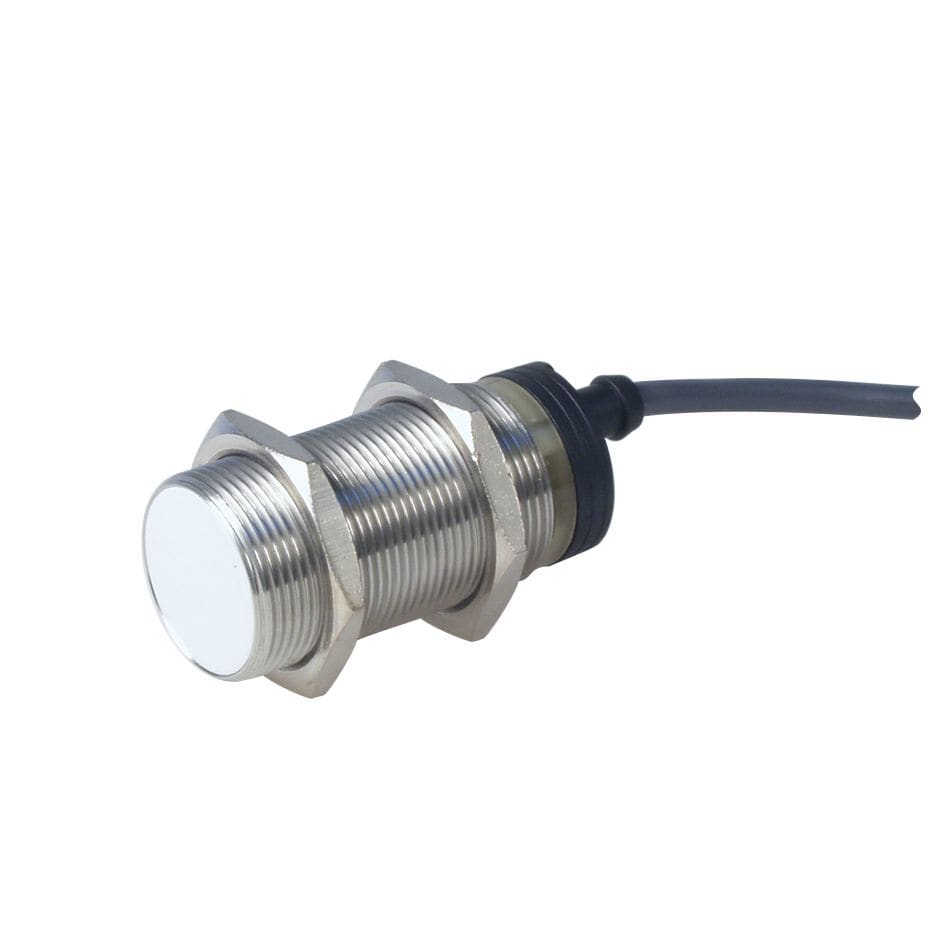Carlo Gavazzi - Détecteur inductif metal M30 SCR NO,câble 2m, Sn 8mm, 20-250Vca, corps long
