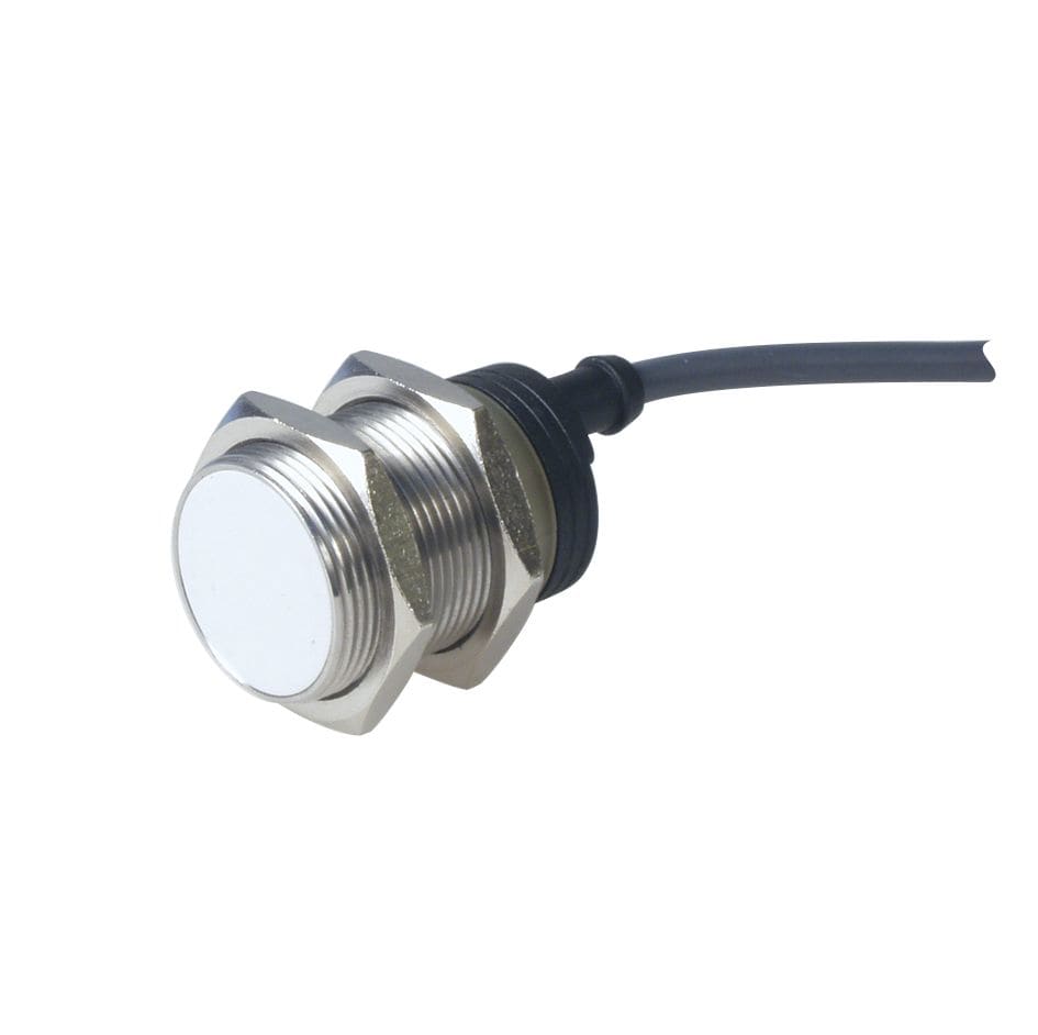 Carlo Gavazzi - Détecteur inductif metal M30 SCR NF,câble 2m, Sn 8mm, 20-250Vca, corps court
