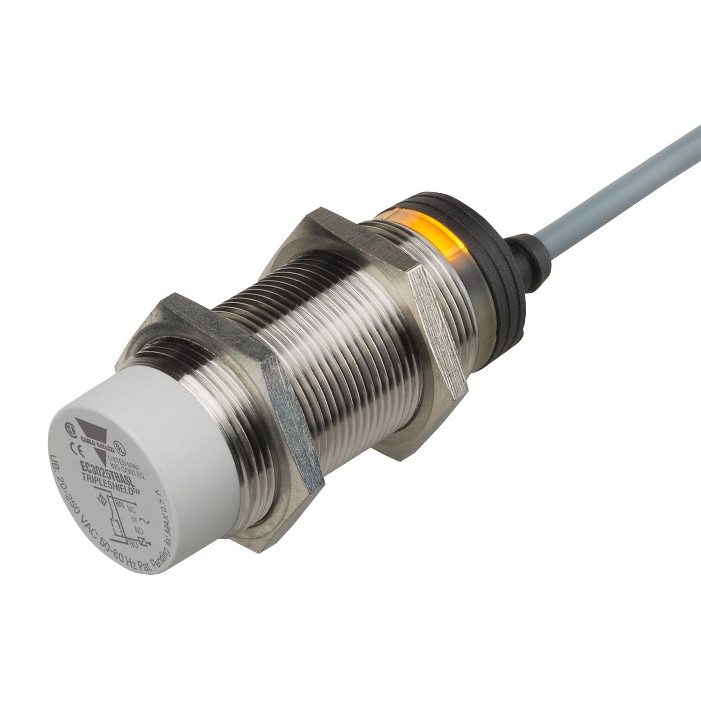 Carlo Gavazzi - Détecteur capacitif metal M30 SCR NO+NF,cab