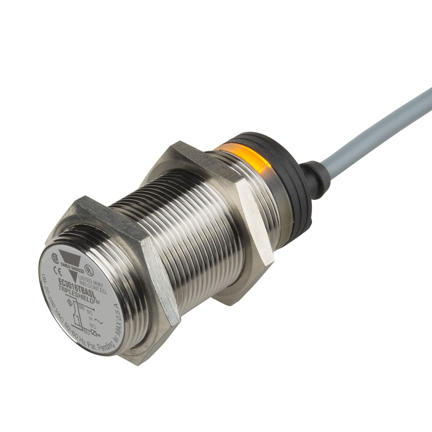 Carlo Gavazzi - Détecteur capacitif metal M30 SCR NO+NF,cab