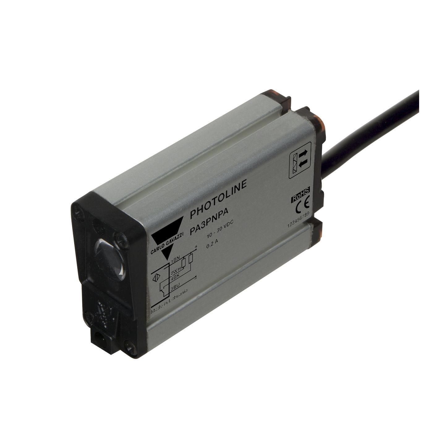 Carlo Gavazzi - Cellule photo. reflex polarise plastique NPN NO+NF cable