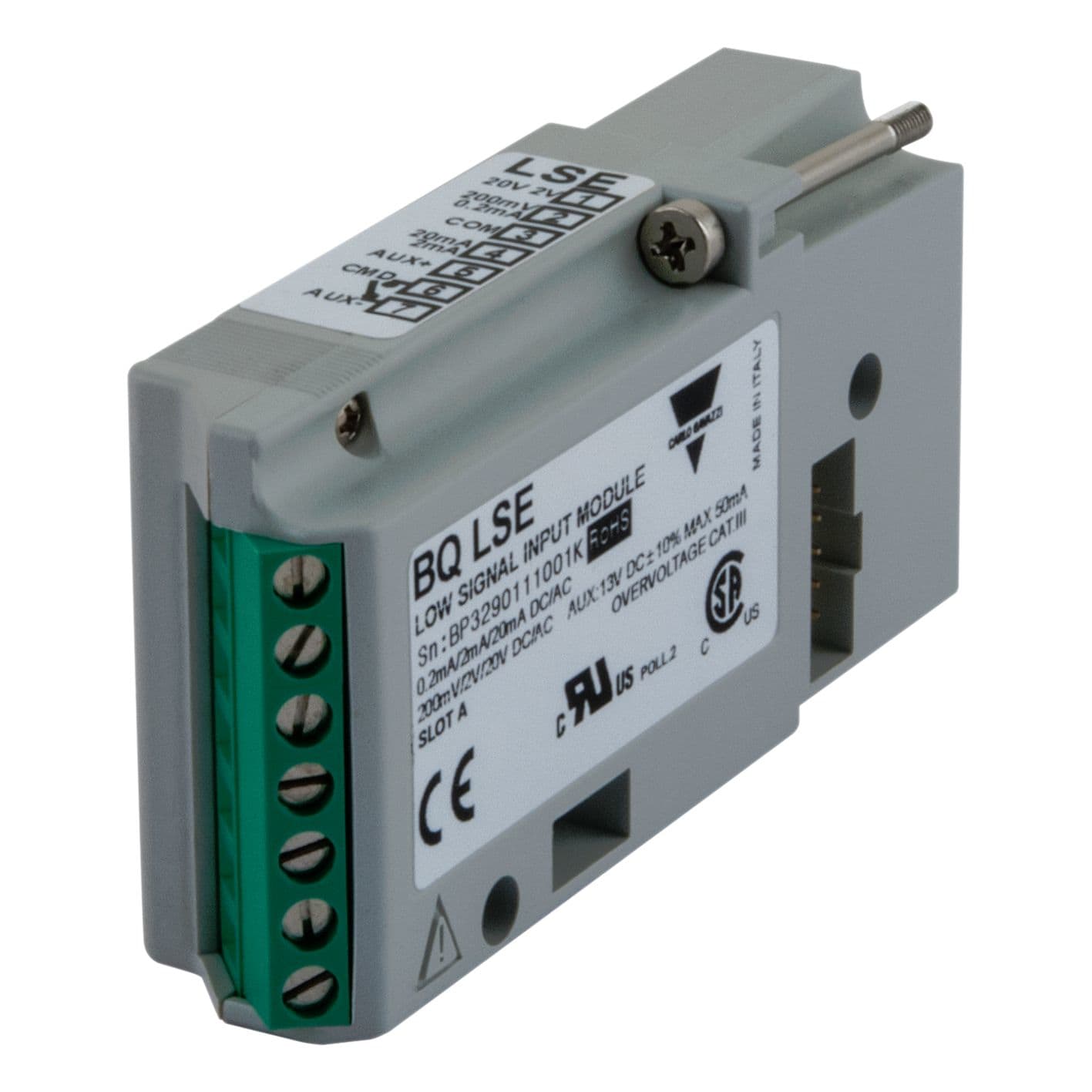 Carlo Gavazzi - Module entrée courant/tension + aux UDM/USC