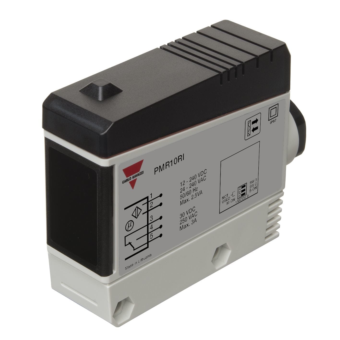 Carlo Gavazzi - Cellule photo. reflex plastique 10m SPDT, alimentation 10,8-264Vcc/21,6-264Vca