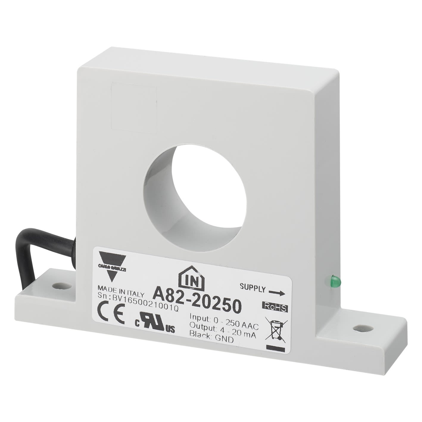 Carlo Gavazzi - Transformateur de courant 100Aca/0/20mAcc