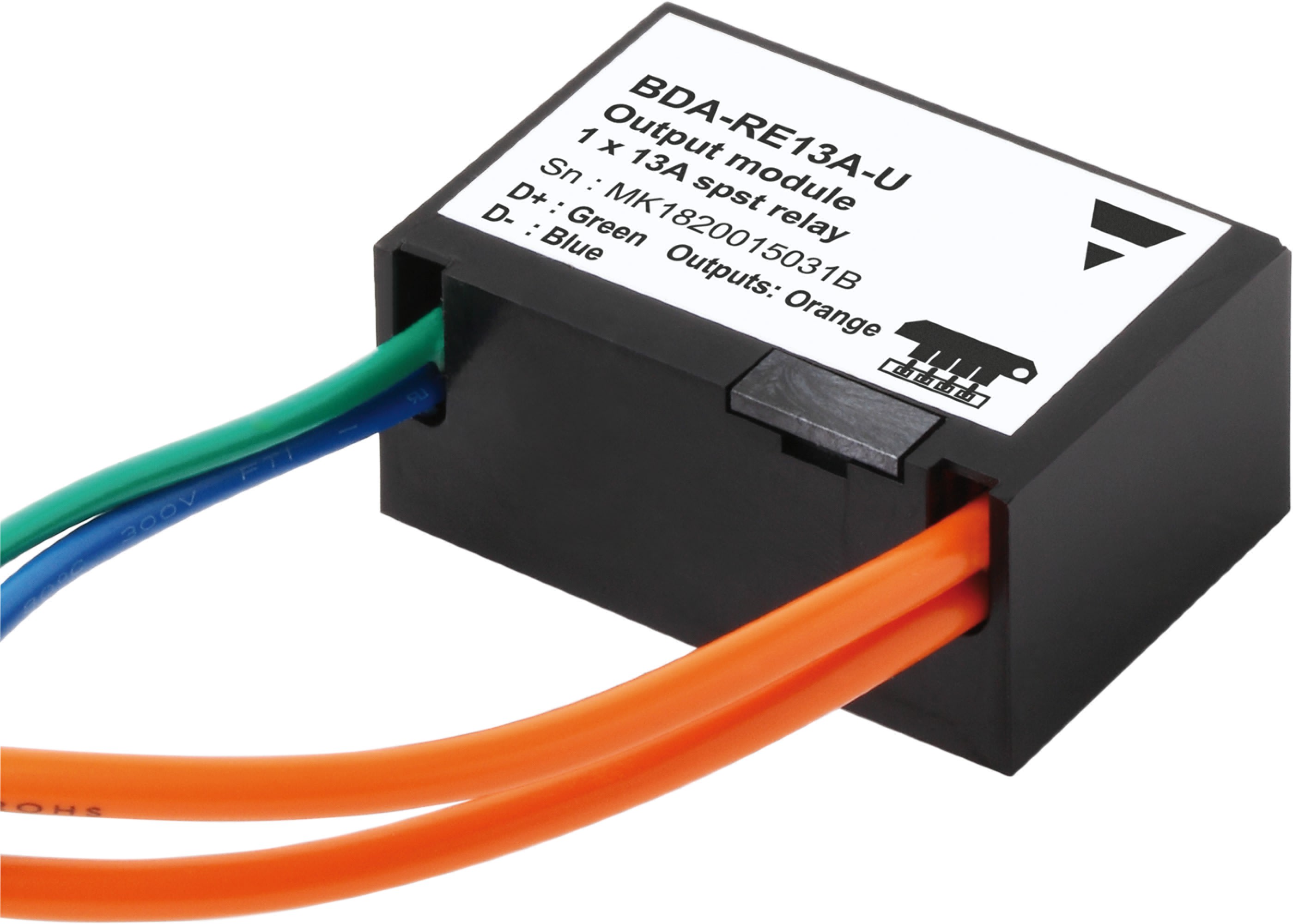 Carlo Gavazzi - Smart Dupline module décentralisé relais 13A. Alimenté par le réseau Dupline®