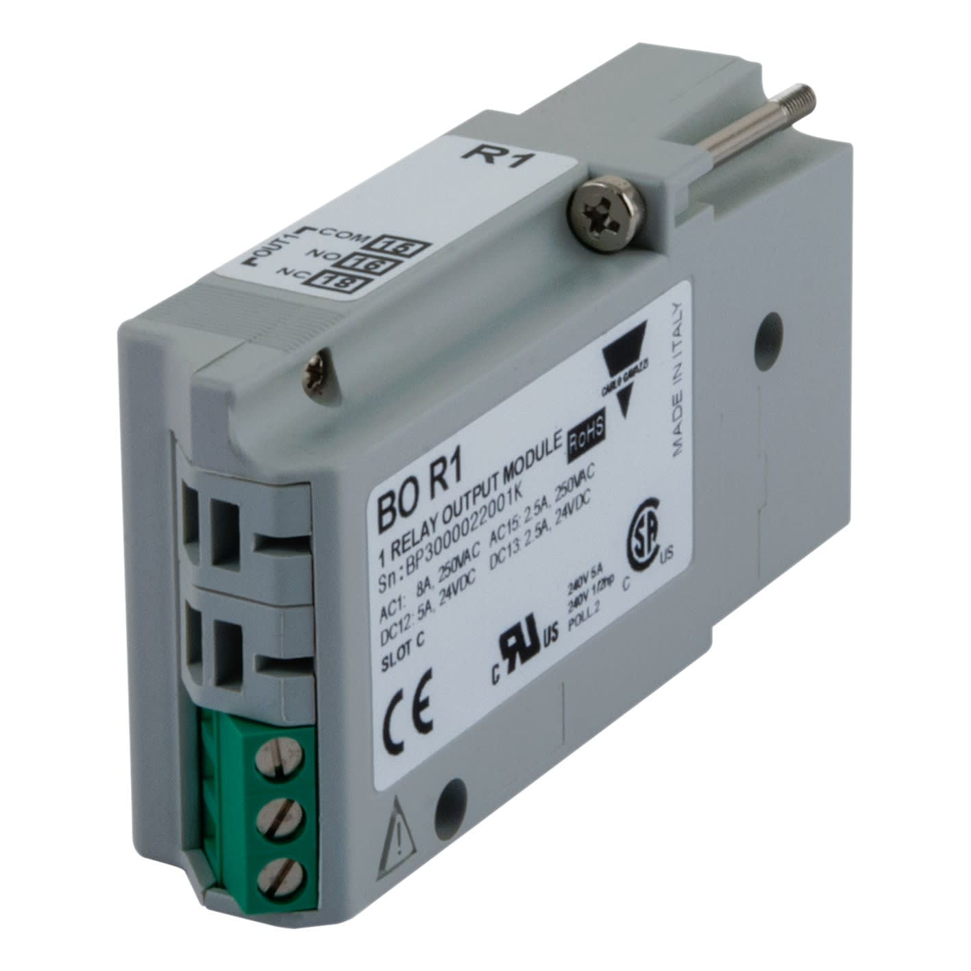 Carlo Gavazzi - Module pour BD35/BD40 et BDXX  - sortie relais rev.9