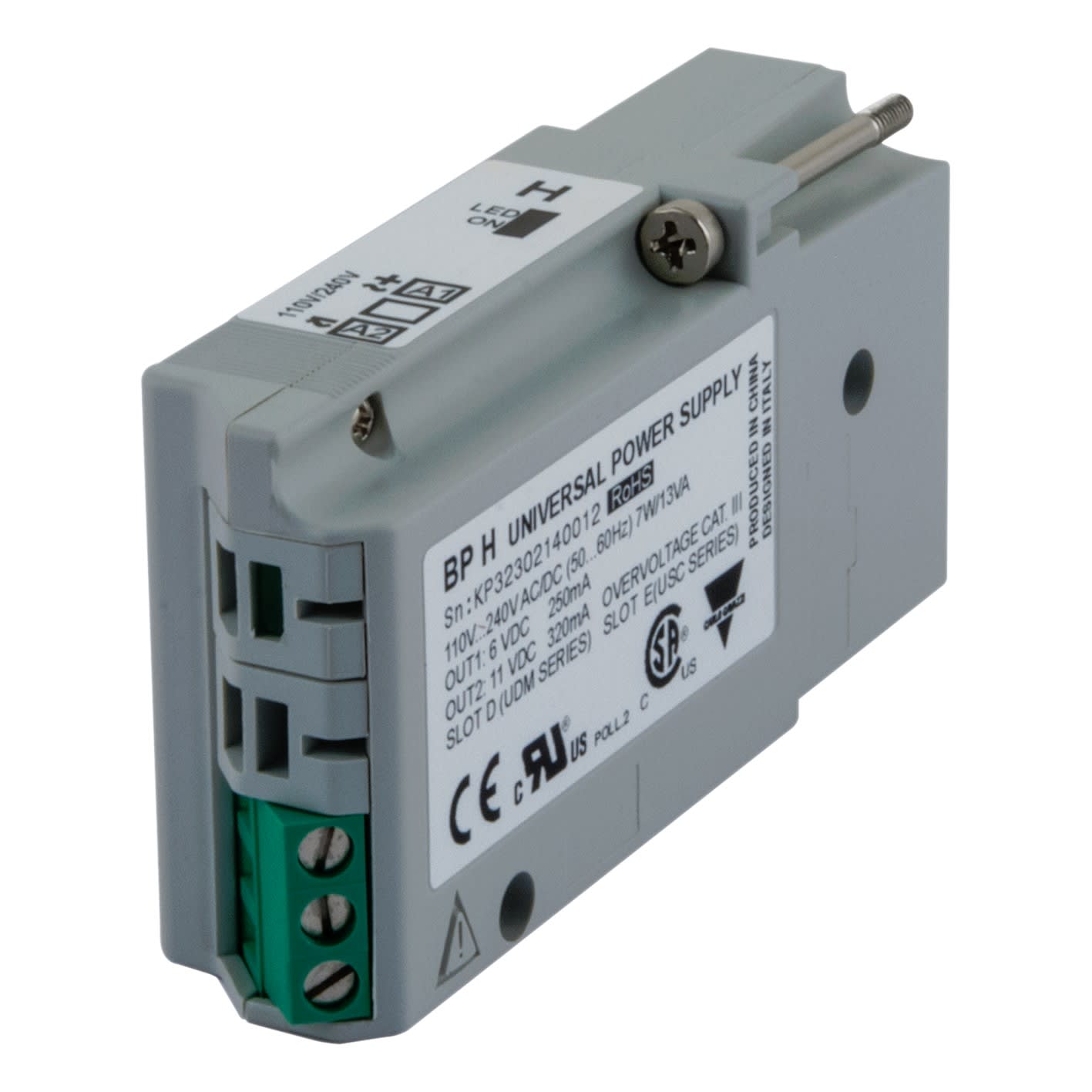 Carlo Gavazzi - Module d'alimentation UDM/USC 90..260Vcc/ac rev.2