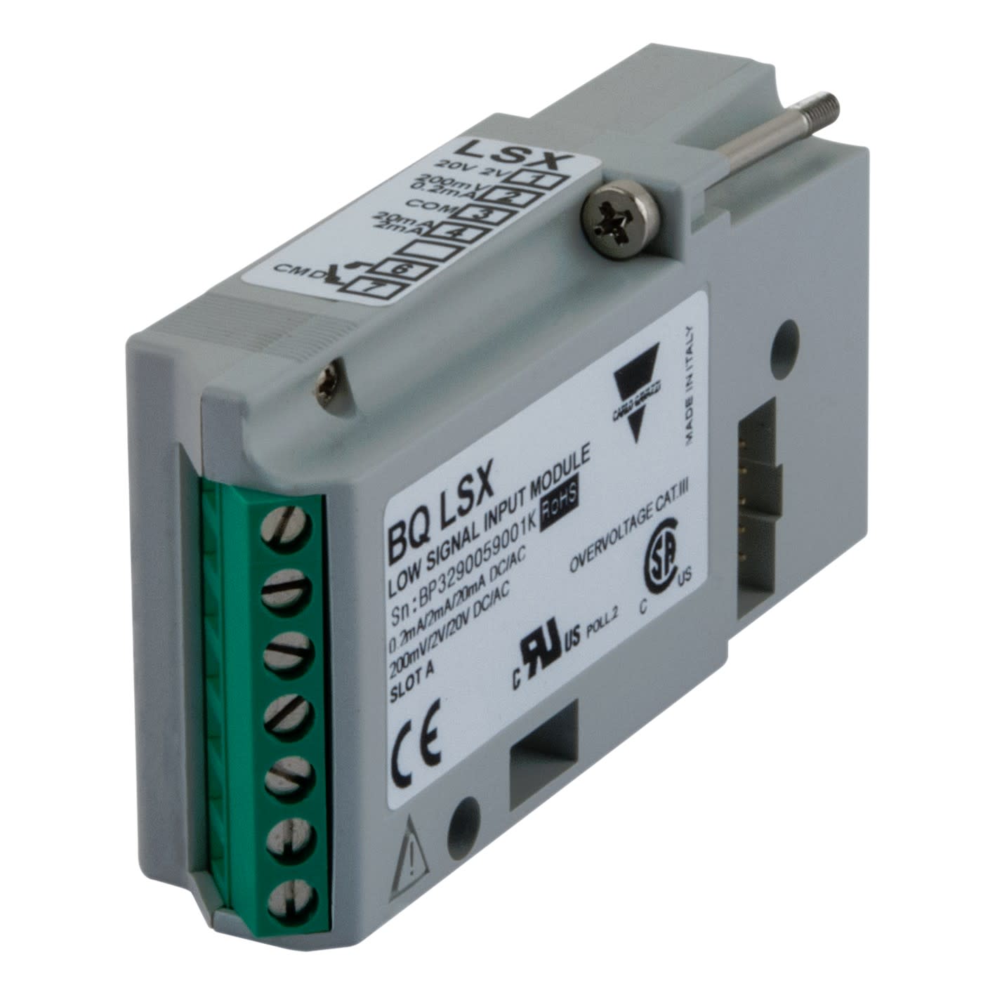Carlo Gavazzi - Module d'entrée courant/tension bas UDM/USC