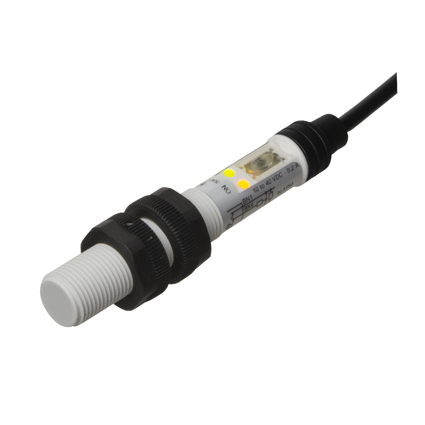 Carlo Gavazzi - Détecteur capacitif noyable 4mm, 10-40Vcc, NPN/PNP, NO/NC, câble, PBT, IOLINK