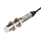 Carlo Gavazzi - Détecteur capacitif non noyable 8mm 10-40Vcc, NPN/PNP, NO/NC, câble acier IOLINK