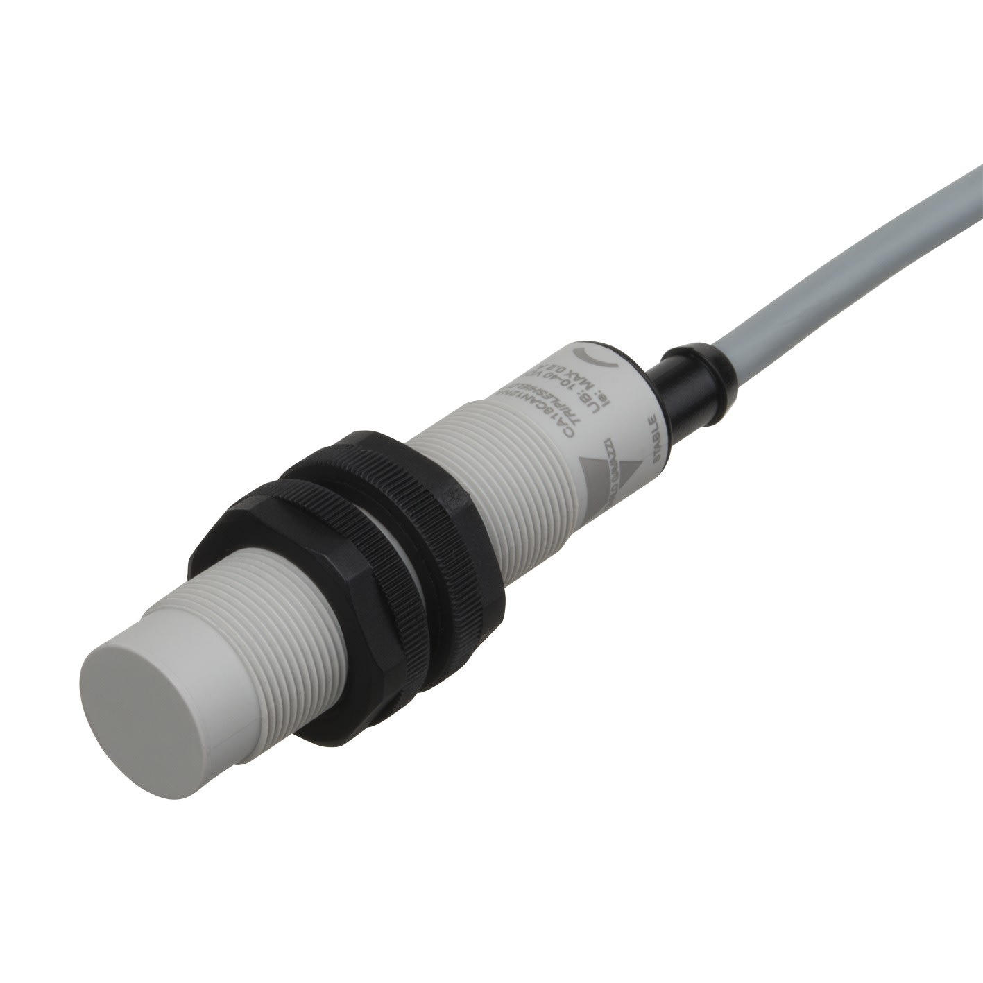 Carlo Gavazzi - Détecteur capacitif plastique M18 NPN NO+NF,cable