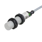 Carlo Gavazzi - Capacitif M18 noyable 8mm, 10-40Vcc, NPN/PNP, NO/NC, câble, Bargraphe, IOLINK