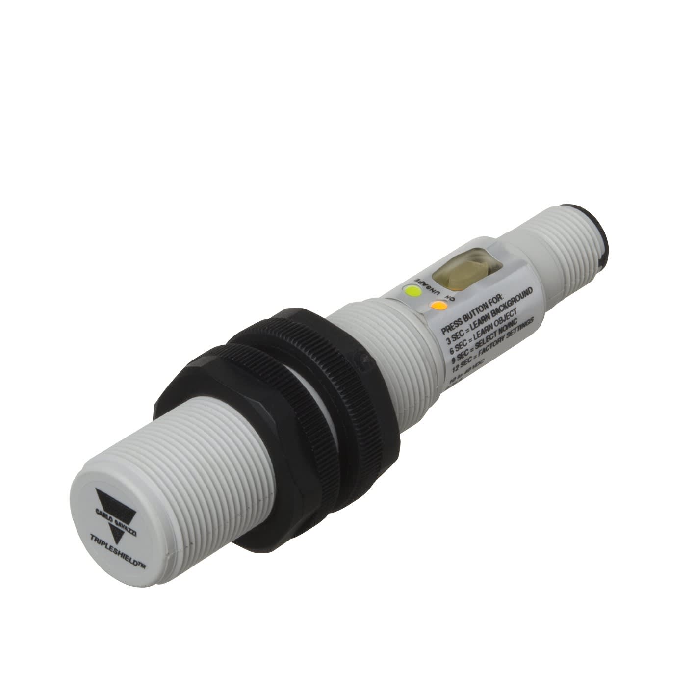 Carlo Gavazzi - Detecteur capacitif plastique M18 fct apprentissage connecteur
