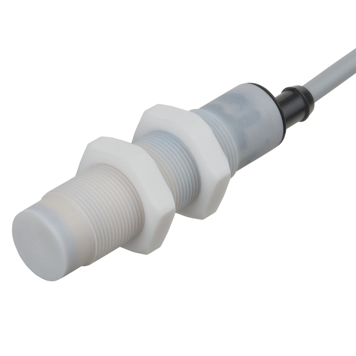 Carlo Gavazzi - Détecteur capacitif teflon non-noyable portée 12mm M18 IO-Link, cable