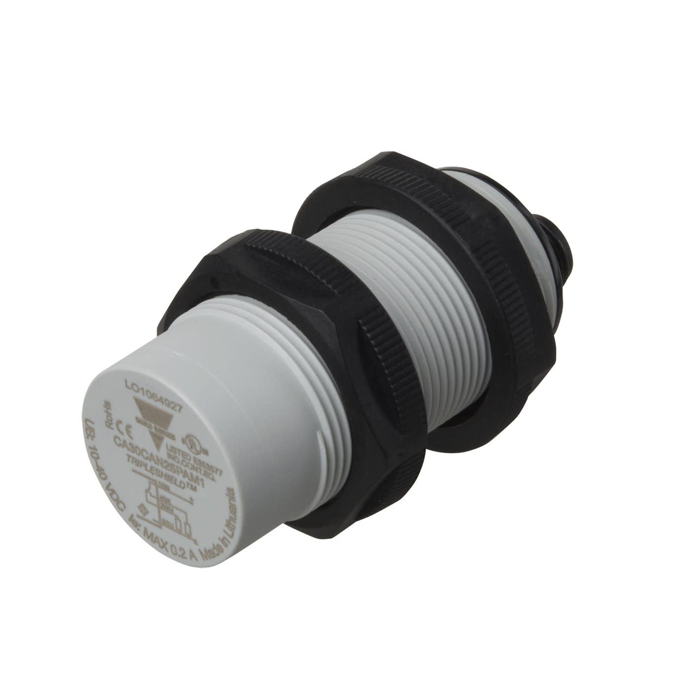 Carlo Gavazzi - Détecteur capacitif plastique M30 PNP NO+NF,connecteur