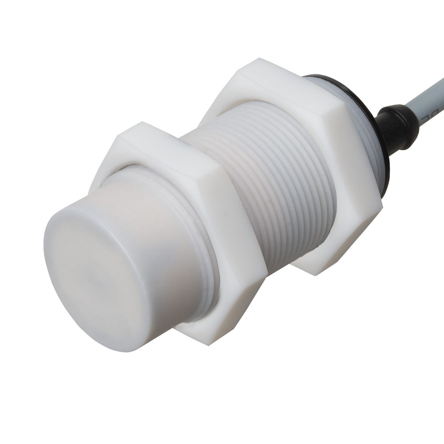 Carlo Gavazzi - Détecteur capacitif teflon non-noyable portée 25mm M30 IO-Link, cable