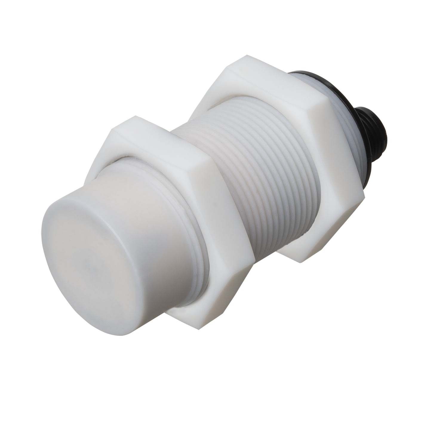 Carlo Gavazzi - Détecteur capacitif teflon non-noyable portée 25mm M30 IO-Link, connecteur