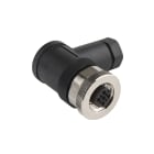 Carlo Gavazzi - Connecteur coudée M12, Femelle, 4 fils, IP67, Température -25 - +90°C