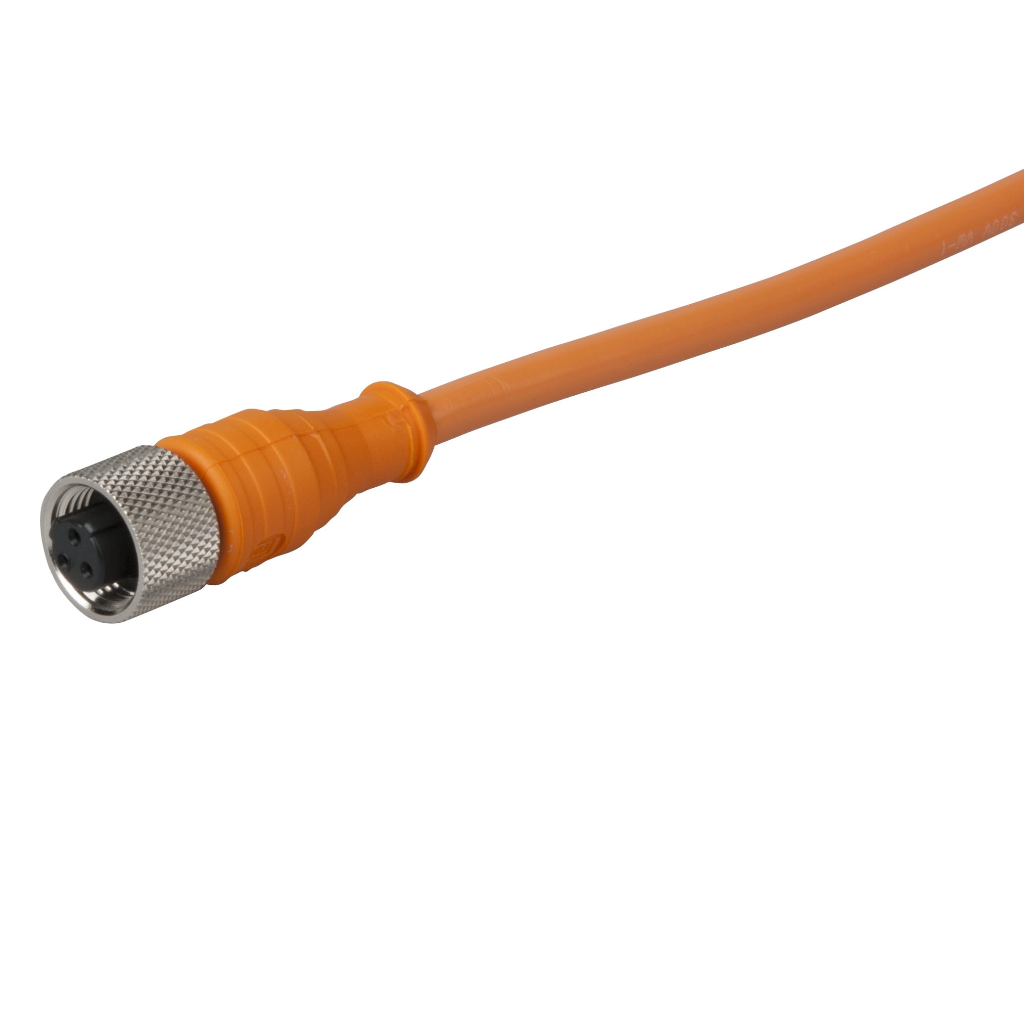 Carlo Gavazzi - Câble de raccordement, fiche droite M12, 3 fils, CA/CC, femelle, câble PVC 2m