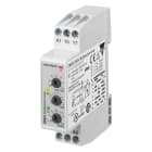 Carlo Gavazzi - Tempo multifonctions - 1RT 5A 12 à 240Vca/cc -0,1 s..100h- 17,5mm rail DIN