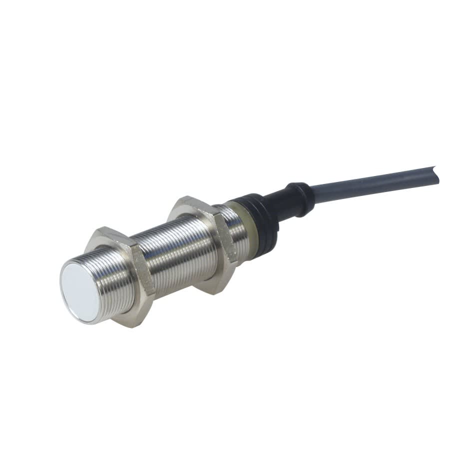 Carlo Gavazzi - Détecteur inductif metal M18 SCR NO,câble 2m, Sn 5mm, 20-250Vca, corps long