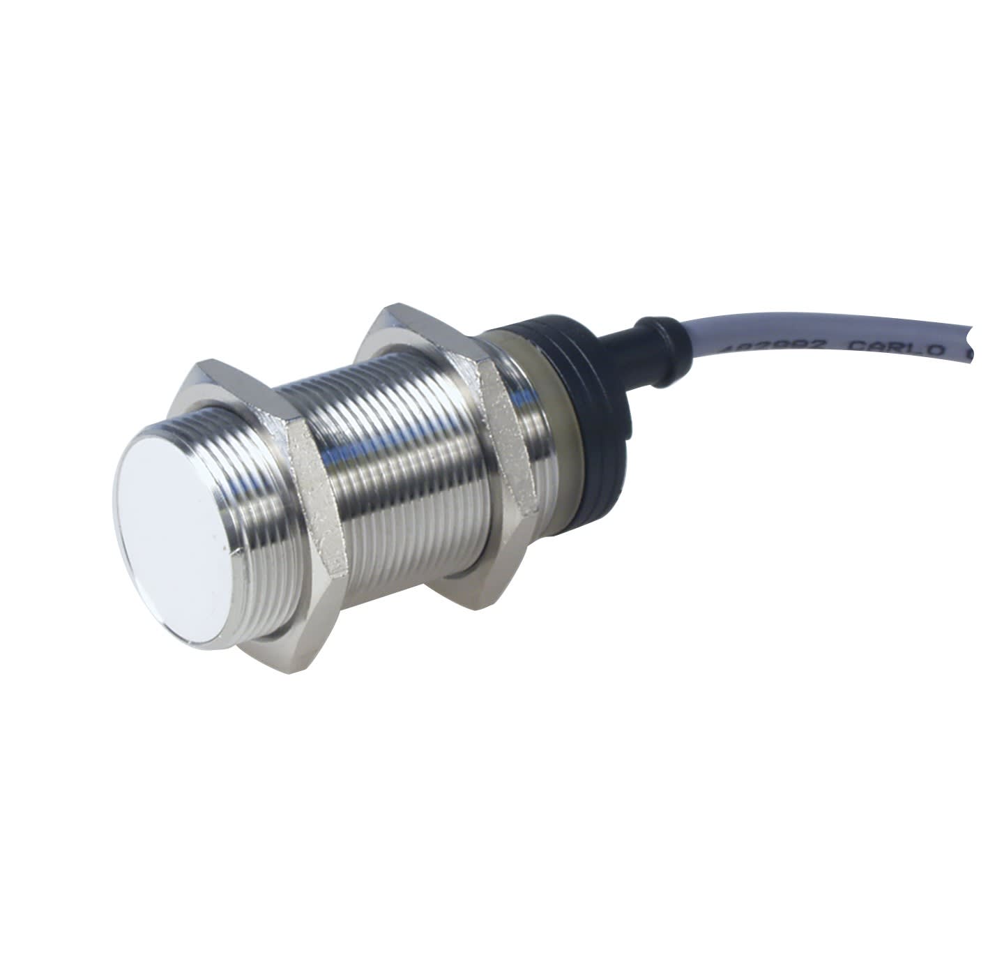 Carlo Gavazzi - Détecteur inductif metal M30 NPN NO,câble 2m, Sn 8mm, 10-40Vcc, corps long