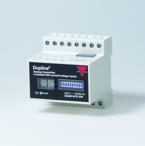 Carlo Gavazzi - Dupline emetteur 4e analog universelles 24Vca