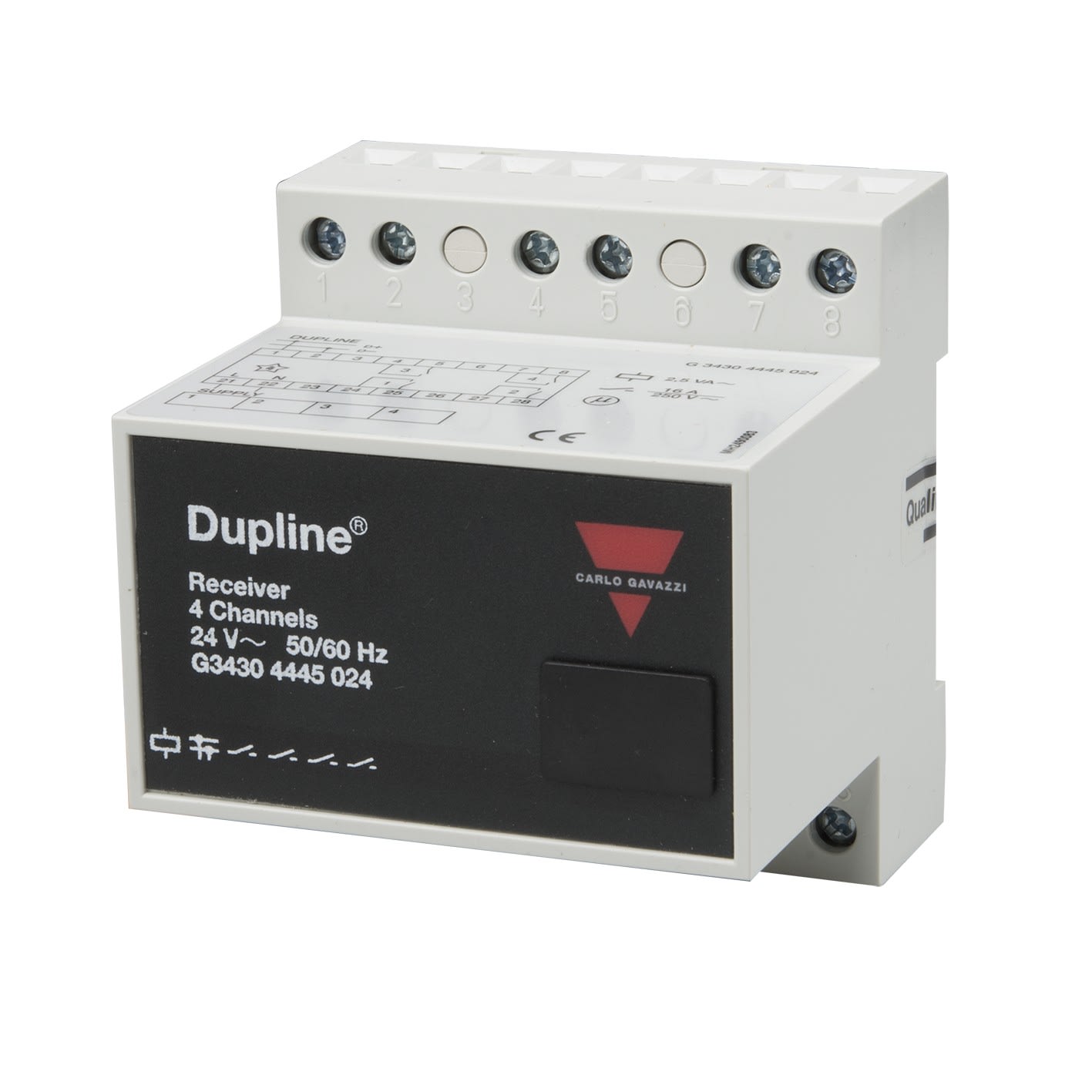 Carlo Gavazzi - Dupline recepteur digital sortie relais 4r 230Vca