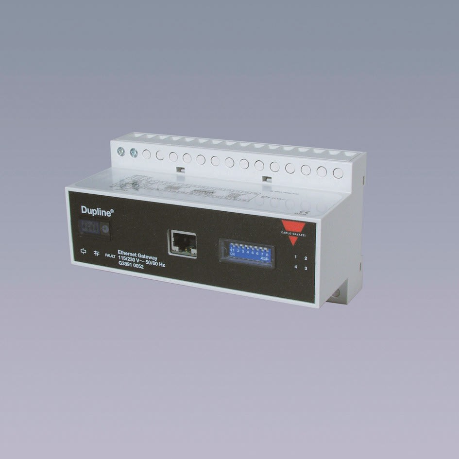 Carlo Gavazzi - Dupline generateur-passerelle Ethernet 230Vca