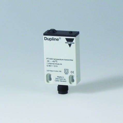 Carlo Gavazzi - Dupline détecteur de température, sonde PT1000 analink -30/+60°c
