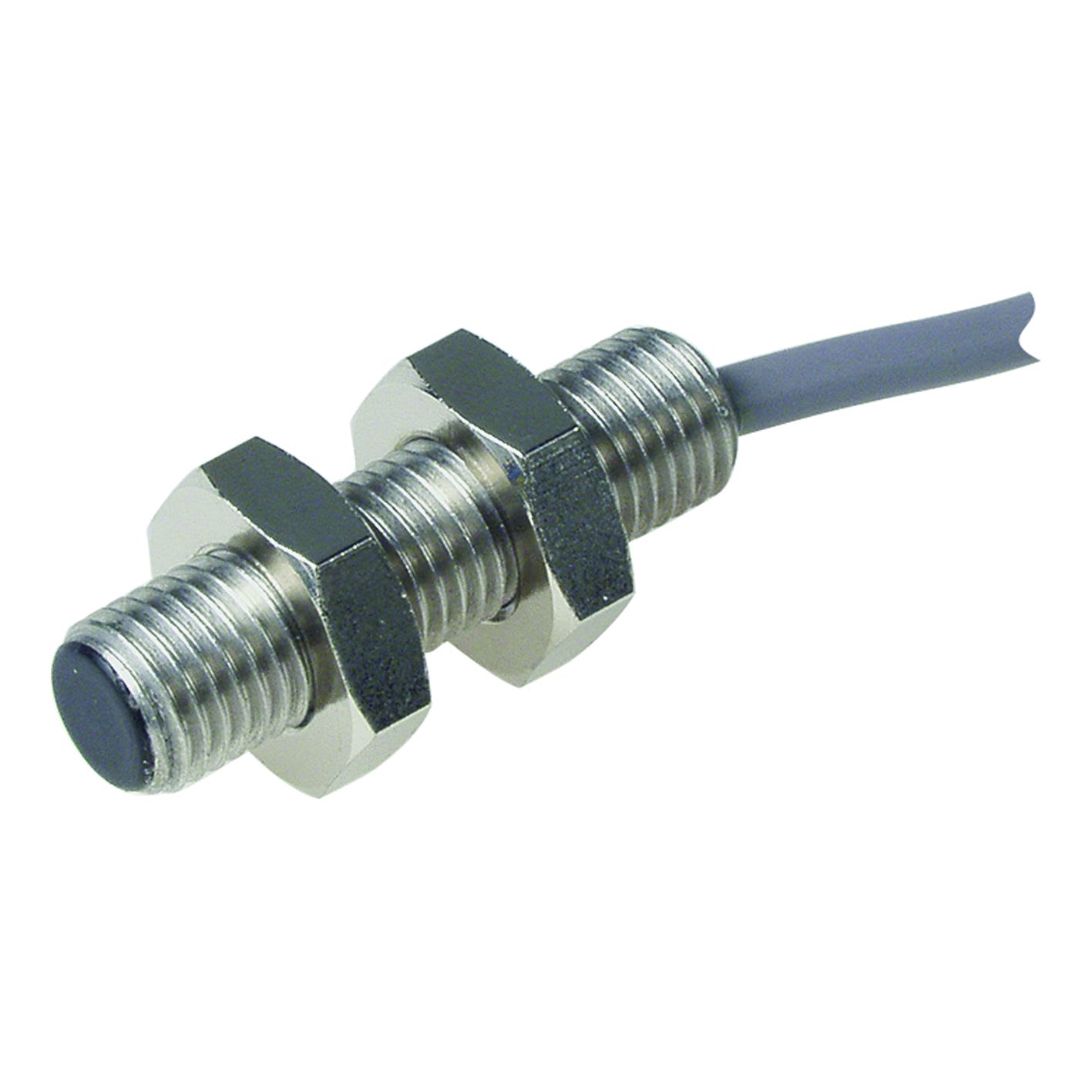 Carlo Gavazzi - Détecteur inductif acier inox M8-détection 2mm - NF NOY-2 fils 10..60Vcc-Câb 2m