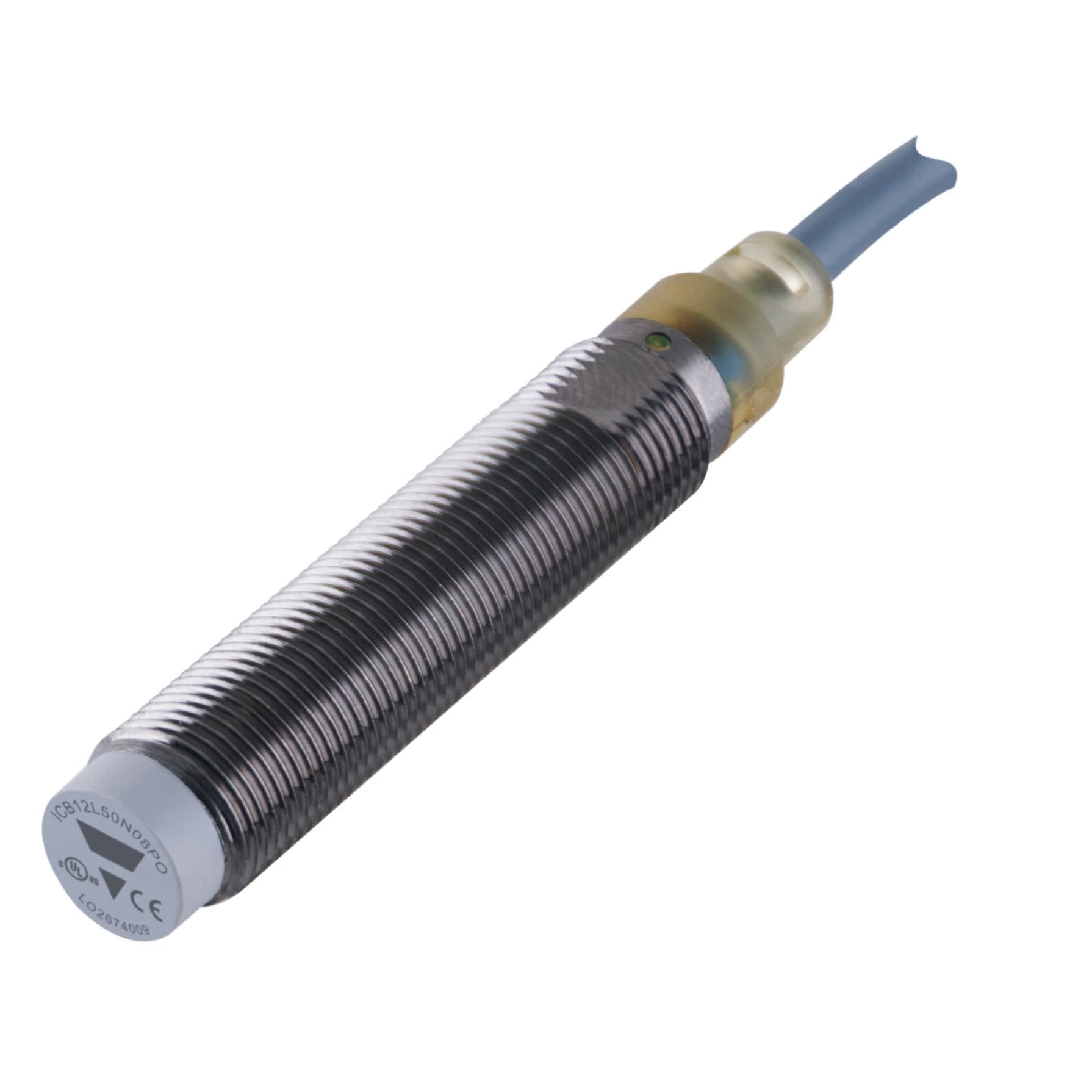 Carlo Gavazzi - Détecteur inductif M12 cable 50mm NPN NO non noyable