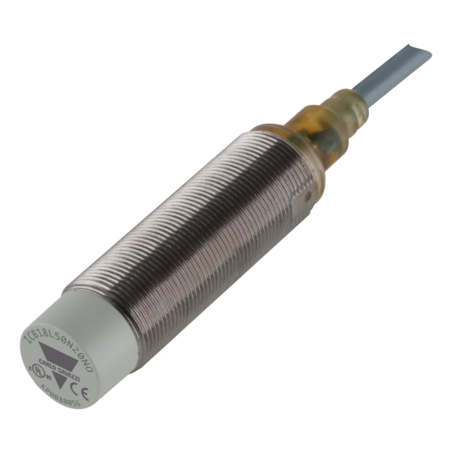 Carlo Gavazzi - Détecteur inductif M18 cable PNP NF non noyable
