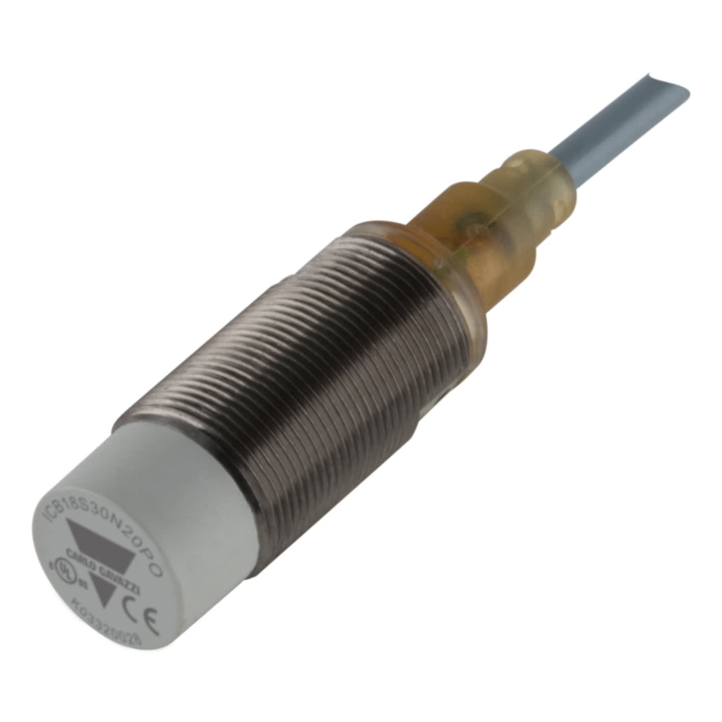 Carlo Gavazzi - Détecteur inductif M18 cable PNP NO non noyable