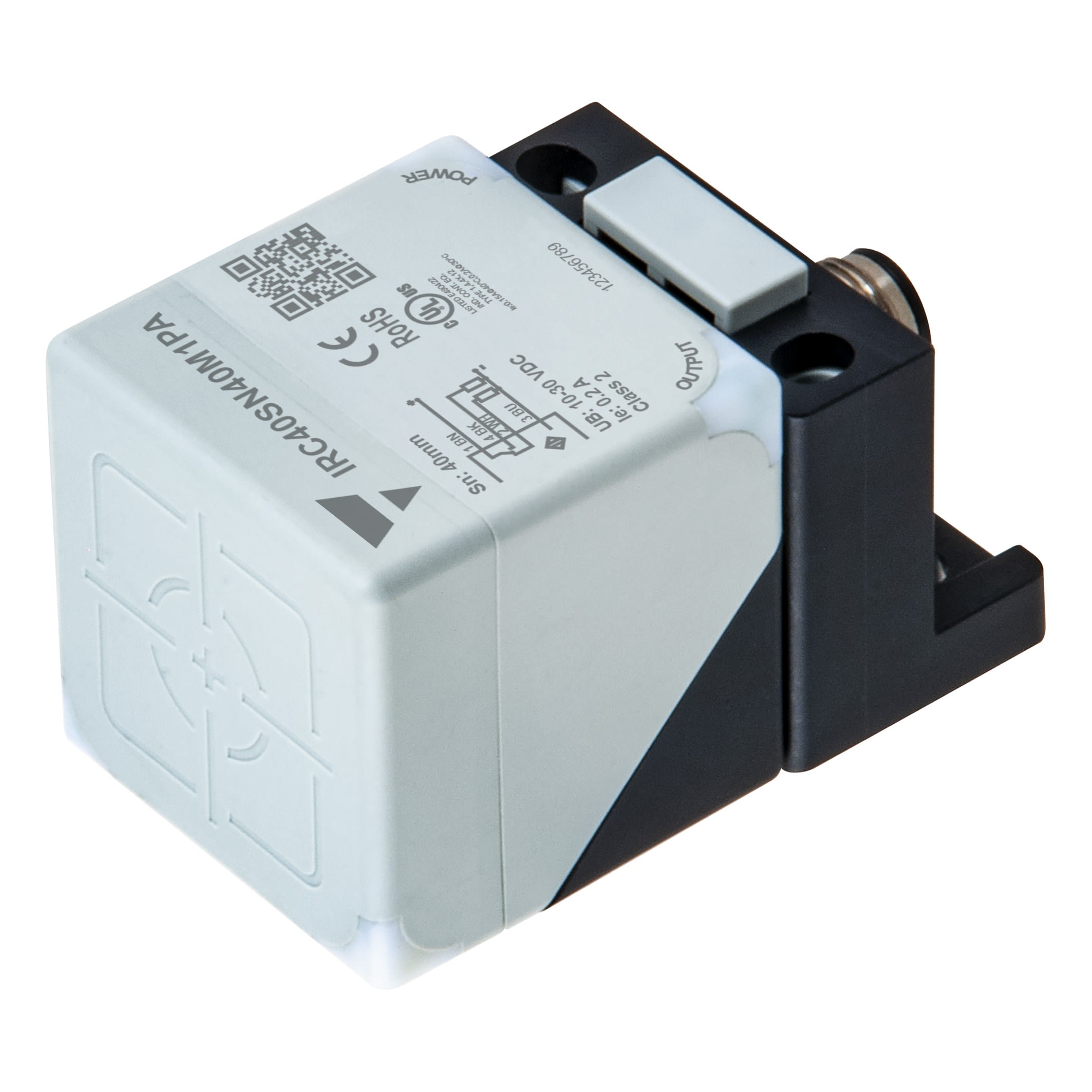 Carlo Gavazzi - Inductif rectangulaire connecteur M12 Non-Noyable 40mm PNP NO+NF connecteur M12
