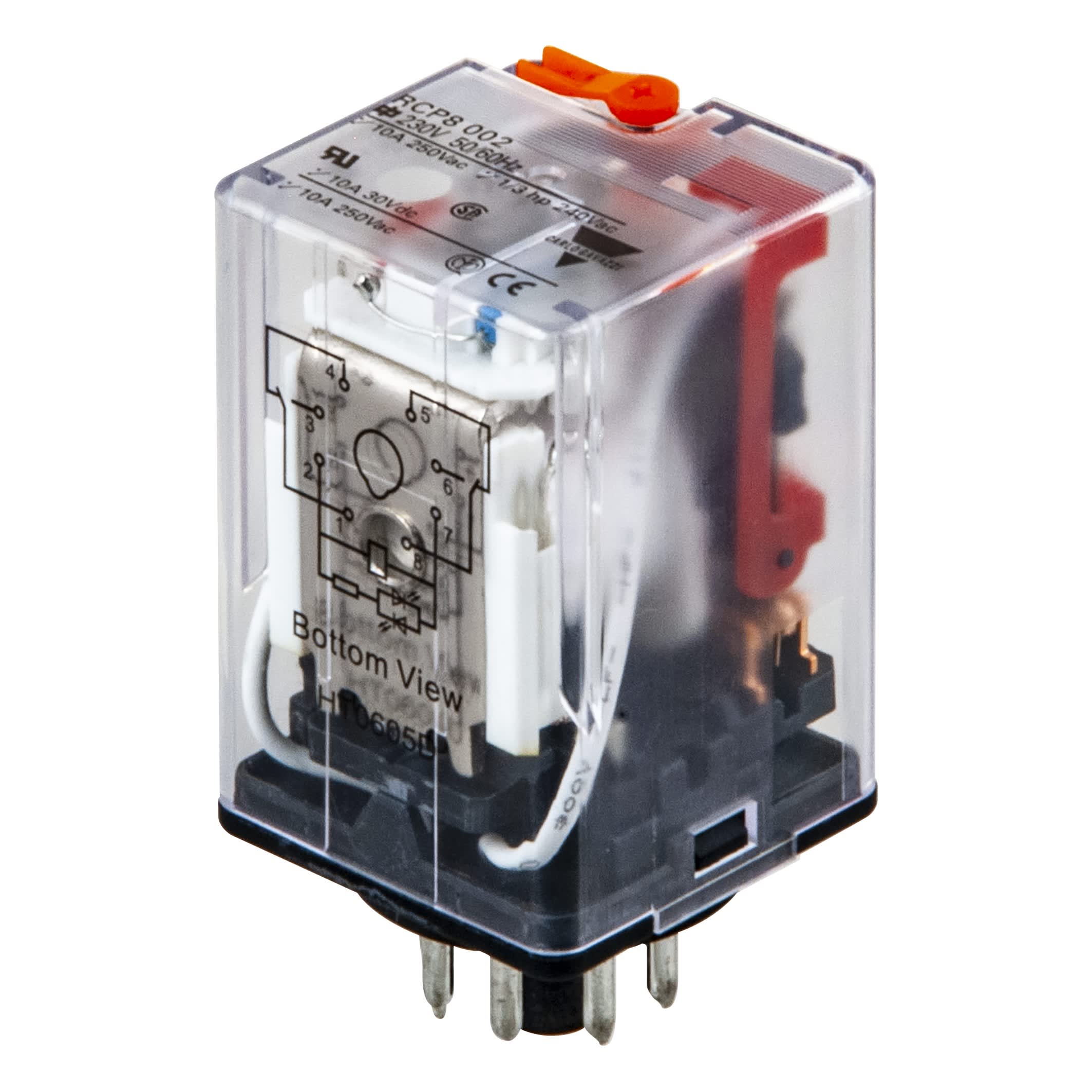 Carlo Gavazzi - relais électromécanique industriel 8 poles 3RT 230Vca