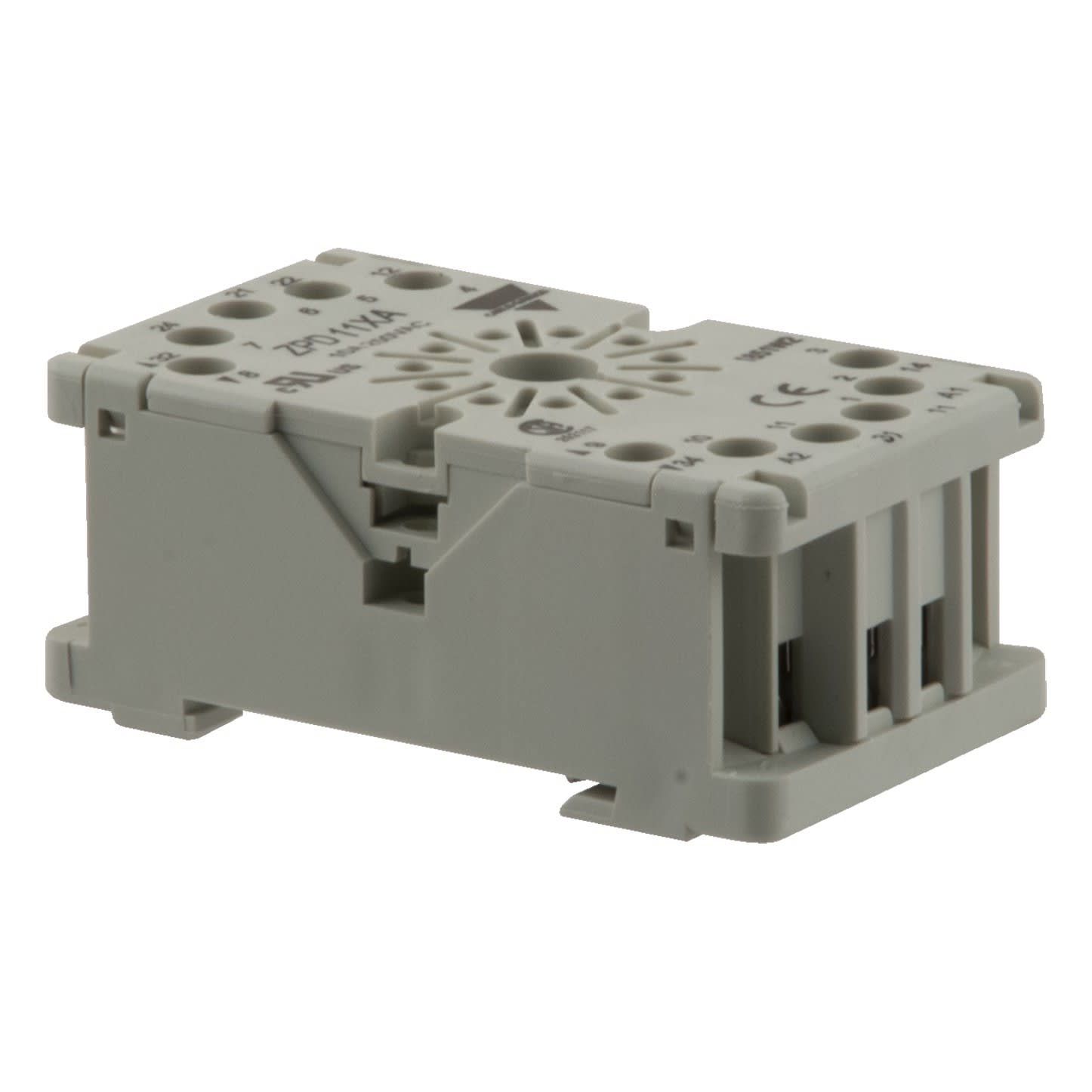 Carlo Gavazzi - Support pour relais électromécanique industriel RCP, 11 pôles, 3RT 10A