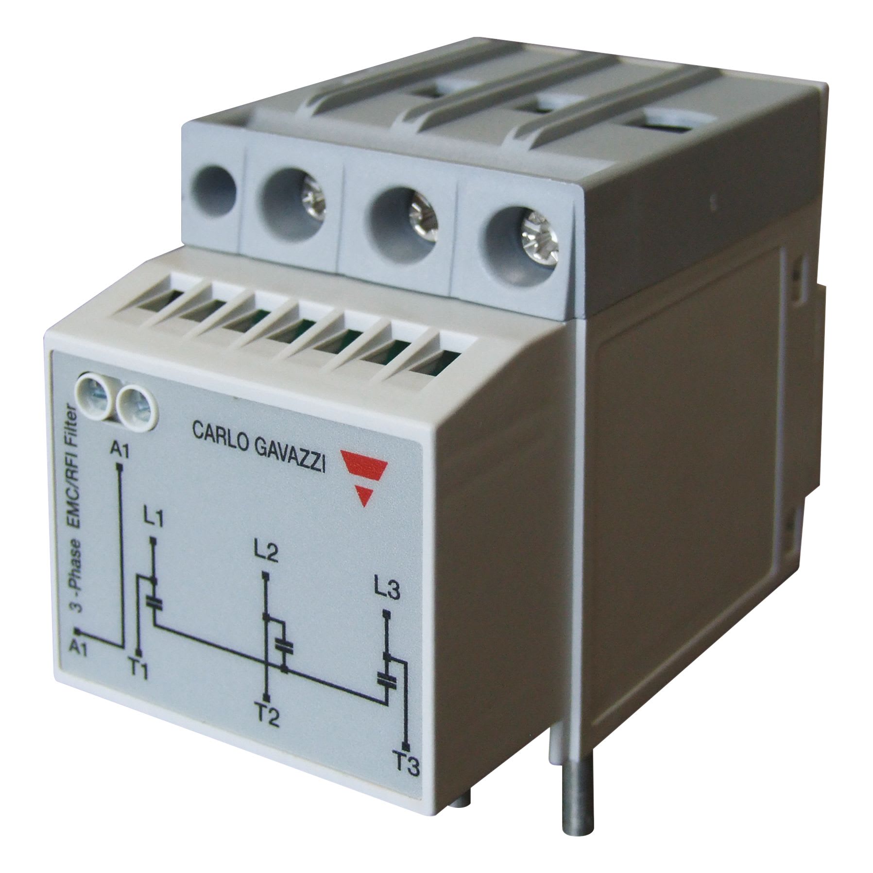 Carlo Gavazzi - Filtre secteur CEM pour démarreurs progressifs RSBT, 220-400Vca, 32Aca